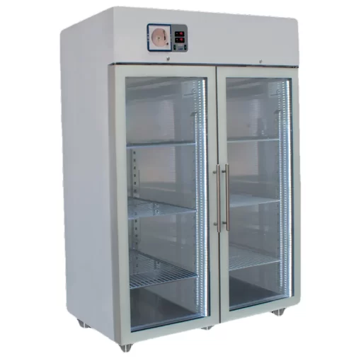 C.A.M.Hospital Armadio frigo 1400 lt con porta a vetro